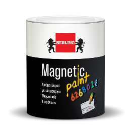 Berling Magnetic Paint Μαγνητικό Χρώμα Νερού Μαύρο 750ml