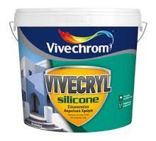 Vivechrom Vivecryl Silicone Λευκό 10lt