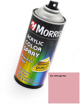 Morris 28511  Σπρέϊ Ακρυλικού Χρώματος Ροζ Ανοικτό Γυαλιστερό 400ml