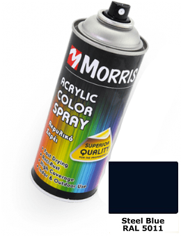 Morris 43567  Σπρέϊ Ακρυλικού Χρώματος Μπλε Μεταλλικό Γυαλιστερό 400ml