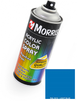 Morris 28515  Σπρέϊ Ακρυλικού Χρώματος Γαλάζιο Γυαλιστερό 400ml