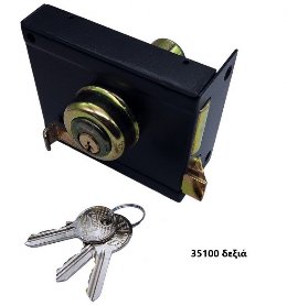 Testa 35100 Κλειδαριά Ασφαλείας Κουτιαστή Xωρίς Αντίκρυσμα Δεξιά