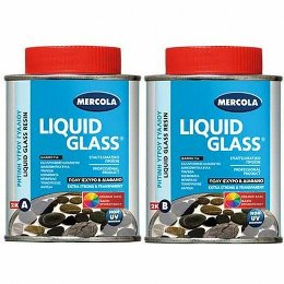 Mercola Liquid Glass Υγρό Γυαλί Α+Β 320gr
