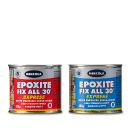 Mercola EPOXITE FIX ALL 30' Ισχυρή Εποξειδική Κόλλα - Στόκος 2 Συστατικών 400gr