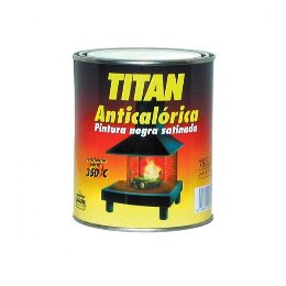 Titan 01c Χρώμα Υψηλής Θερμοκρασίας Μαύρο έως 350°C, 375ml
