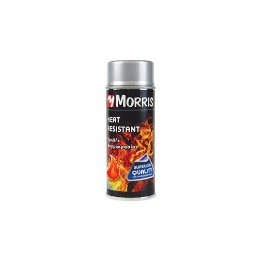 Morris 28615 Σπρέϊ Ασημί Για Υψηλές Θρμοκρασίες 800°C 400ml