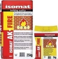 Isomat AK-FIRE Κόλλα Για Πυρότουβλα 5kg