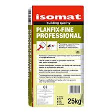 Isomat Planfix-Fine Professional Ρητινούχος Τσιμεντόστοκος Λεπτόκοκκος Λευκός 25kg