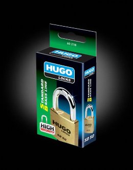 Hugo Locks 60218 SB50 Λουκέτο Από Ορείχαλκο 50mm