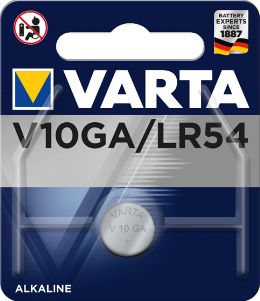 Varta 10GA 1,5V LR54 Αλκαλικές Μπαταρίες Πλακέ 1τεμ