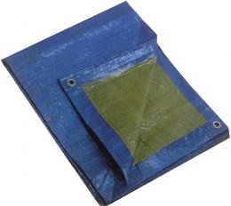 Jardin Μουσαμάς Με Μπουντούζια Πράσινο-Μπλε 3 x 4m 65gr/τμ