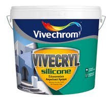 Vivechrom Vivecryl Silicone Λευκό 3lt