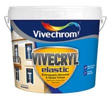 Vivechrom Vivecryl Elastic Λευκό 3lt