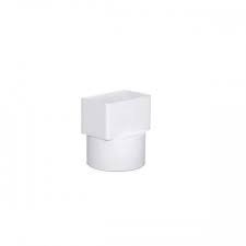 Fasoplast Μετατροπή 6x10 Σε Φ100 Λευκή