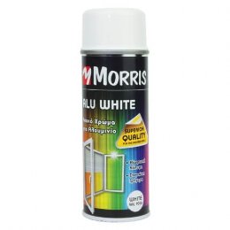 Morris 33882 Σπρέι Για Αλουμίνιο Λευκό 200ml