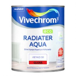 Vivechrom Radiater Aqua Γυαλιστερό Eco Λευκό 750ml
