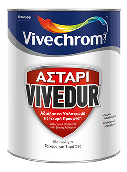 Vivechrom Vivedur Aκρυλικό Αστάρι Διαλύτου 5lt