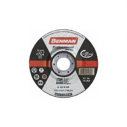 Benman 74282 Δίσκος Λείανσης Με Κούρμπα PROFESSIONAL Ø115 x 6.5mm