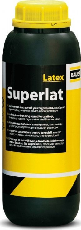 Bauer Superlat Latex Βελτιωτικό Κονιαμάτων 1kg