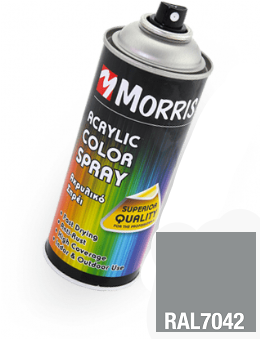 Morris 28521  Σπρέϊ Ακρυλικού Χρώματος Γκρι Γυαλιστερό 400ml
