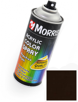Morris 28624  Σπρέϊ Ακρυλικού Χρώματος Σοκολατί Γυαλιστερό 400ml