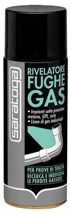  Saratoga Σπρέυ Ελέγχου Διαρροών-Αερίων  RIVELATORE FUGHE GAS 400 ml
