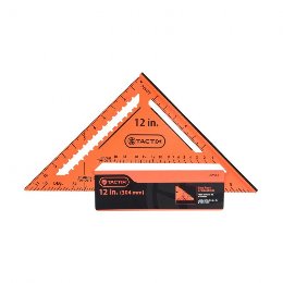 Tactix 239083 Τρίγωνο-Μοιρογνωμόνιο Με Πατούρα 305mm