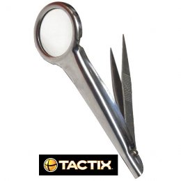 Tactix 545007 Μεγεθυντικός Φακός Με Τσιμπιδάκι